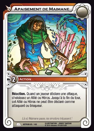 Carte Wakfu - Apaisement de Maimane - Astrub 085/162