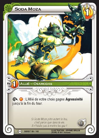 Carte Wakfu - Soda Moza - Chaos d'Ogrest 059/162