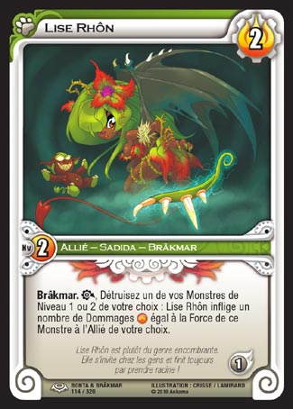 Carte Wakfu - Lise Rhôn - Bonta & Brâkmar 114/320