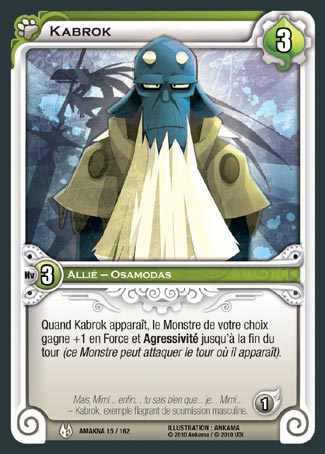Carte Wakfu - Kabrok - Amakna 015/162