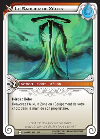 Carte Wakfu - Le Sablier de Xélor - Chaos d'Ogrest 126/162