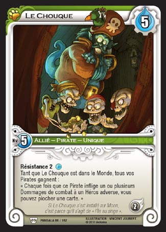 Carte Wakfu - Le Chouque - Pandala 088/162