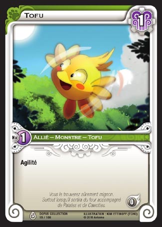 Carte Wakfu - Tofu - Dofus Collection 016/100