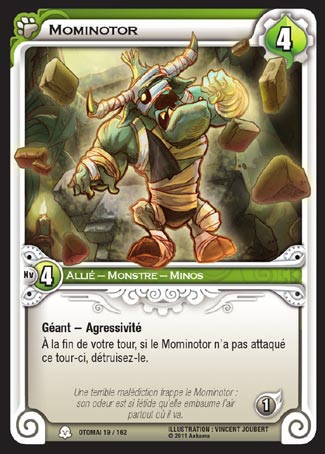 Carte Wakfu - Mominotor - Otomaï 019/162