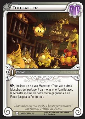 Carte Wakfu - Tofulailler - Chaos d'Ogrest 127/162