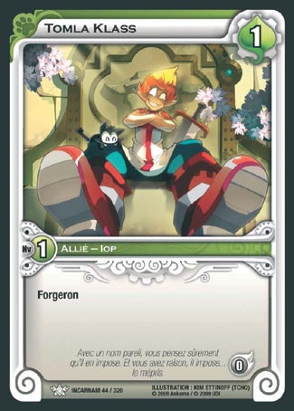 Carte Wakfu - Tomla Klass - Incarnam 044/320