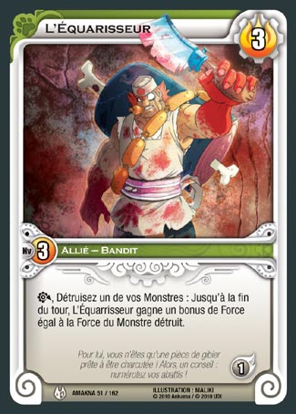 Carte Wakfu - L'Équarisseur - Amakna 051/162