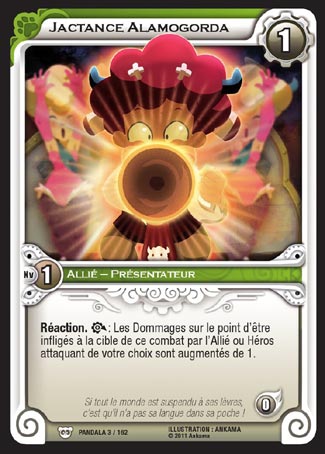 Carte Wakfu - Jactance Alamogorda - Pandala 003/162