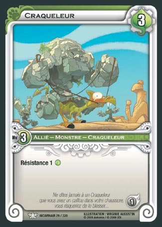 Carte Wakfu - Craqueleur - Incarnam 029/320