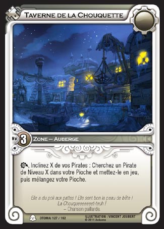 Carte Wakfu - Taverne de la Chouquette - Otomaï 127/162