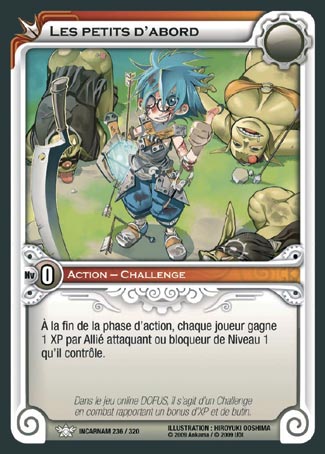 Carte Wakfu - Les Petits d'Abord - Incarnam 236/320
