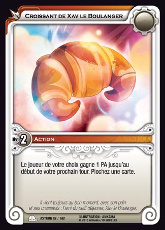 Carte Wakfu - Croissant de Xav le Boulanger - Astrub 082/162