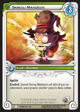 Carte Wakfu - Skrouj Makdeuk - Otomaï 078/162
