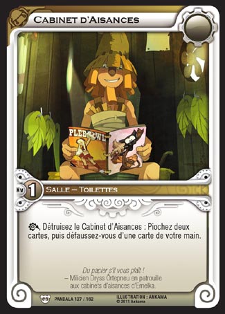 Carte Wakfu - Cabinet d'Aisances - Pandala 127/162