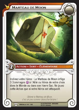 Carte Wakfu - Marteau de Moon - Pandala 116/162