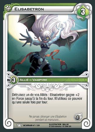 Carte Wakfu - Elisabetron - Incarnam 047/320