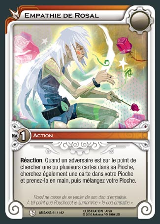 Carte Wakfu - Empathie de Rosal - Amakna 091/162
