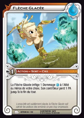 Carte Wakfu - Flèche Glacée - Astrub 094/162