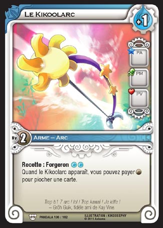 Carte Wakfu - Le Kikoolarc - Pandala 136/162