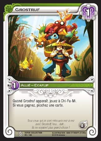 Carte Wakfu - Grostruf - Dofus Collection 065/100
