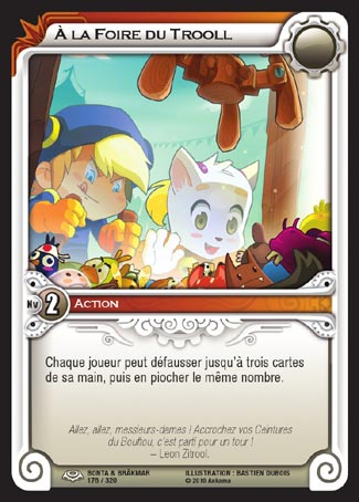 Carte Wakfu - À la Foire du Trooll - Bonta & Brâkmar 176/320