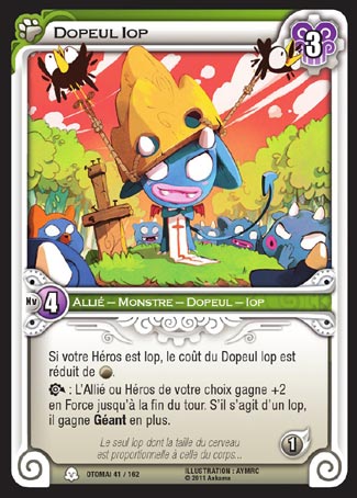 Carte Wakfu - Dopeul Iop - Otomaï 041/162
