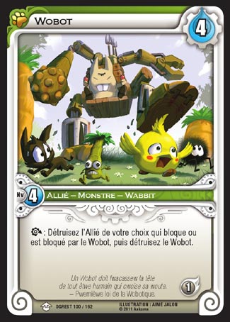 Carte Wakfu - Wobot - Chaos d'Ogrest 100/162