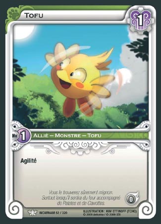 Carte Wakfu - Tofu - Incarnam 052/320