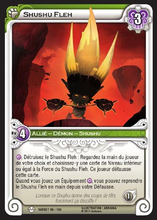 Carte Wakfu - Shushu Fleh - Chaos d'Ogrest 048/162