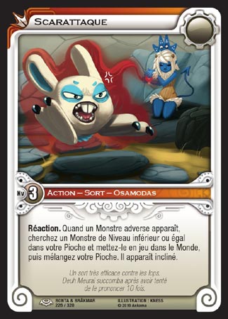 Carte Wakfu - Scarattaque - Bonta & Brâkmar 226/320