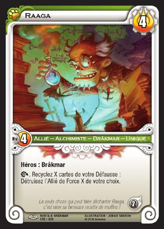 Carte Wakfu - Raaga - Bonta & Brâkmar 135/320