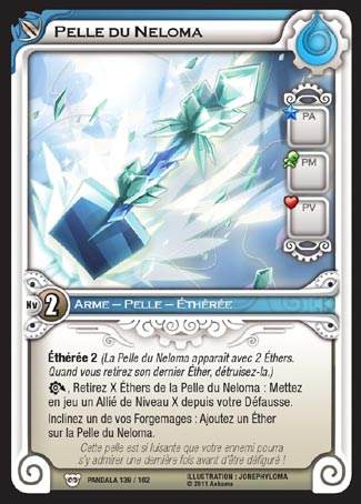 Carte Wakfu - Pelle du Neloma - Pandala 139/162