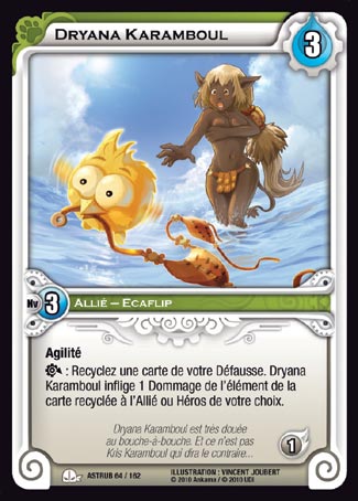 Carte Wakfu - Dryana Karamboul - Astrub 064/162