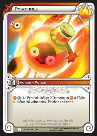 Carte Wakfu - Pyrofiole - Otomaï 093/162