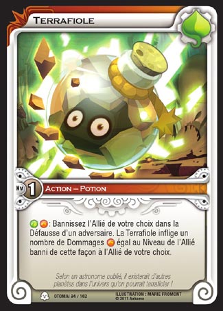 Carte Wakfu - Terrafiole - Otomaï 094/162