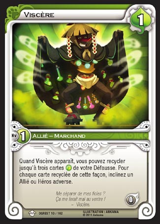 Carte Wakfu - Viscère - Chaos d'Ogrest 010/162