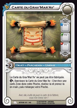 Carte Wakfu - Carte du Grav'Mar'Av' - Astrub 157/162