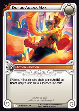 Carte Wakfu - Dofus-Arena Max - Astrub 079/162
