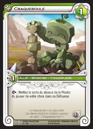 Carte Wakfu - Craqueboule - Dofus Collection 008/100