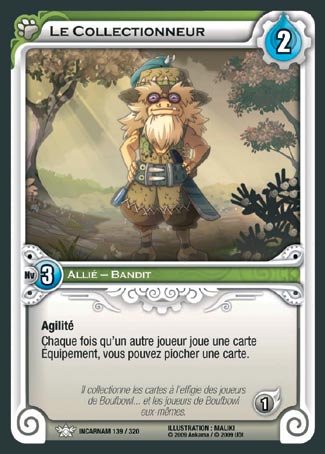 Carte Wakfu - Le Collectionneur - Incarnam 139/320