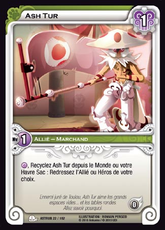 Carte Wakfu - Ash Tur - Astrub 022/162