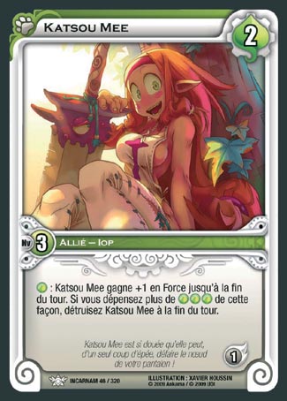 Carte Wakfu - Katsou Mee - Incarnam 046/320