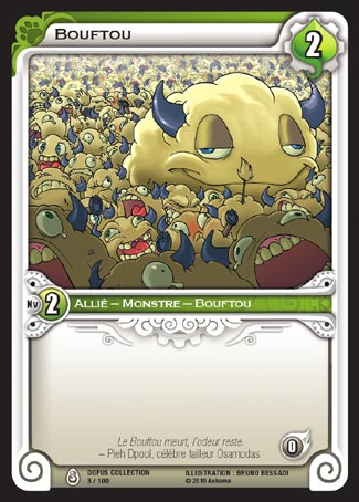 Carte Wakfu - Bouftou - Dofus Collection 003/100