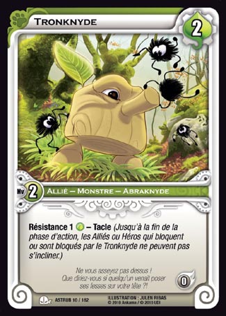 Carte Wakfu - Tronknyde - Astrub 010/162