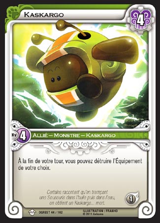 Carte Wakfu - Kaskargo - Chaos d'Ogrest 044/162