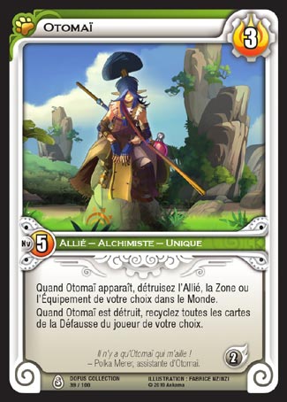 Carte Wakfu - Otomaï - Dofus Collection 039/100