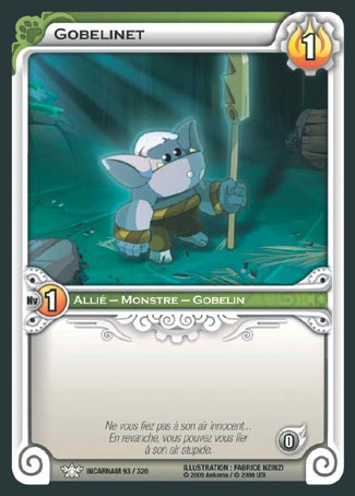 Carte Wakfu - Gobelinet - Incarnam 093/320