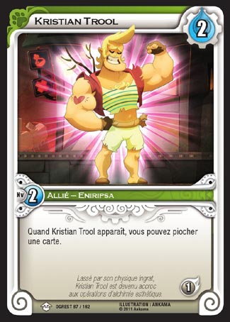 Carte Wakfu - Kristian Trool - Chaos d'Ogrest 087/162