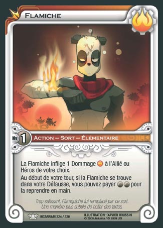 Carte Wakfu - Flamiche - Incarnam 224/320
