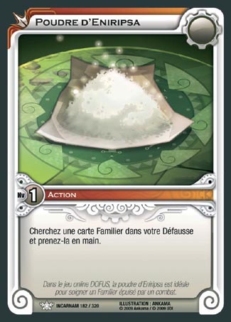 Carte Wakfu - Poudre d'Eniripsa - Incarnam 182/320